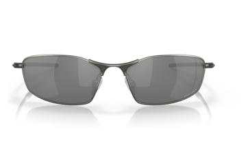 Image of Oakley OO4141 Whisker Sunglasses - Mens, Satin Olive Frame, Prizm Black Lens, 60, OO4141-414112-60