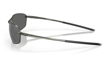 Image of Oakley OO4141 Whisker Sunglasses - Mens, Satin Olive Frame, Prizm Black Lens, 60, OO4141-414112-60