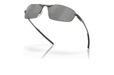 Image of Oakley OO4141 Whisker Sunglasses - Mens, Satin Olive Frame, Prizm Black Lens, 60, OO4141-414112-60