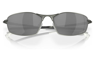 Image of Oakley OO4141 Whisker Sunglasses - Mens, Satin Olive Frame, Prizm Black Lens, 60, OO4141-414112-60