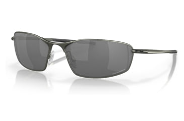 Image of Oakley OO4141 Whisker Sunglasses - Men's, Satin Olive Frame, Prizm Black Lens, 60, OO4141-414112-60
