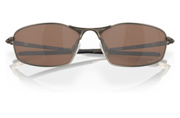 Image of Oakley OO4141 Whisker Sunglasses - Mens, Satin Pewter Frame, Prizm Tungsten Polarized Lens, 60, OO4141-414113-60