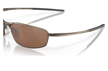 Image of Oakley OO4141 Whisker Sunglasses - Mens, Satin Pewter Frame, Prizm Tungsten Polarized Lens, 60, OO4141-414113-60