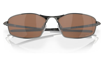 Image of Oakley OO4141 Whisker Sunglasses - Mens, Tungsten Frame, Prizm Tungsten Polarized Lens, 60, OO4141-414105-60