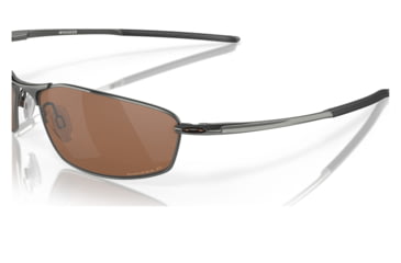 Image of Oakley OO4141 Whisker Sunglasses - Men's, Tungsten Frame, Prizm Tungsten Polarized Lens, 60, OO4141-414105-60