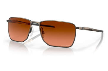 Image of Oakley OO4142 Ejector Sunglasses - Men's, Pewter Frame, Prizm Brown Gradient Lens, 58, OO4142-414210-58