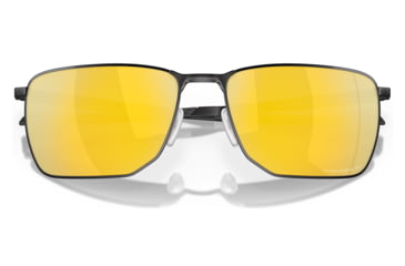 Image of Oakley OO4142 Ejector Sunglasses - Mens, Satin Black Frame, Prizm 24K Polarized Lens, 58, OO4142-414214-58