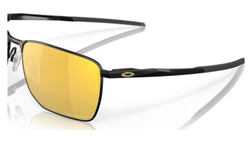 Image of Oakley OO4142 Ejector Sunglasses - Mens, Satin Black Frame, Prizm 24K Polarized Lens, 58, OO4142-414214-58