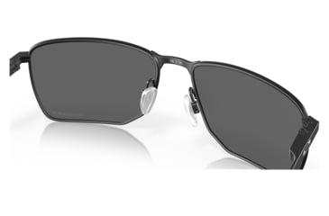 Image of Oakley OO4142 Ejector Sunglasses - Mens, Satin Black Frame, Prizm Black Lens, 58, OO4142-414201-58