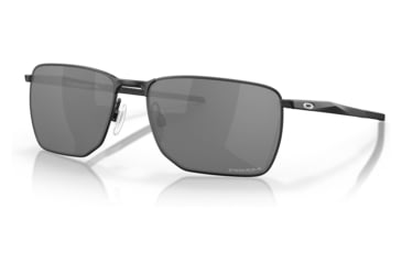 Image of Oakley OO4142 Ejector Sunglasses - Men's, Satin Black Frame, Prizm Black Lens, 58, OO4142-414201-58