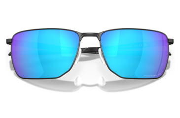 Image of Oakley OO4142 Ejector Sunglasses - Mens, Satin Black Frame, Prizm Sapphire Polarized Lens, 58, OO4142-414216-58