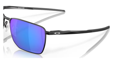Image of Oakley OO4142 Ejector Sunglasses - Mens, Satin Black Frame, Prizm Sapphire Polarized Lens, 58, OO4142-414216-58