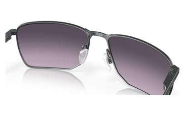 Image of Oakley OO4142 Ejector Sunglasses - Mens, Satin Light Steel Frame, Prizm Grey Gradient Lens, 58, OO4142-414211-58