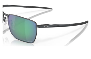 Image of Oakley OO4142 Ejector Sunglasses - Men's, Satin Light Steel Frame, Prizm Jade Lens, 58, OO4142-414213-58