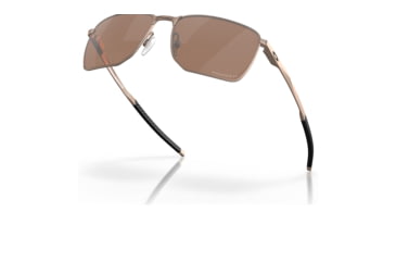 Image of Oakley OO4142 Ejector Sunglasses - Mens, Satin Rose Gold Frame, Prizm Tungsten Polarized Lens, 58, OO4142-414205-58
