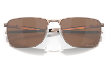 Image of Oakley OO4142 Ejector Sunglasses - Mens, Satin Rose Gold Frame, Prizm Tungsten Polarized Lens, 58, OO4142-414205-58