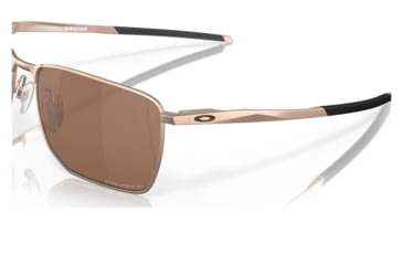 Image of Oakley OO4142 Ejector Sunglasses - Mens, Satin Rose Gold Frame, Prizm Tungsten Polarized Lens, 58, OO4142-414205-58