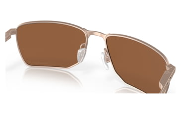 Image of Oakley OO4142 Ejector Sunglasses - Mens, Satin Rose Gold Frame, Prizm Tungsten Polarized Lens, 58, OO4142-414205-58