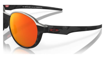 Image of Oakley OO4144 Coinflip Sunglasses - Mens, Matte Black Camo Frame, Prizm Ruby Polarized Lens, 53, OO4144-414404-53