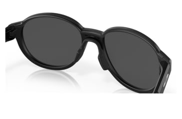 Image of Oakley OO4144 Coinflip Sunglasses - Mens, Matte Black Frame, Prizm Black Polarized Lens, 53, OO4144-414403-53