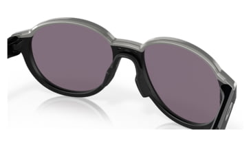 Image of Oakley OO4144 Coinflip Sunglasses - Mens, Matte Black Frame, Prizm Grey Lens, 53, OO4144-414401-53