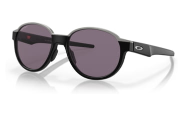 Image of Oakley OO4144 Coinflip Sunglasses - Mens, Matte Black Frame, Prizm Grey Lens, 53, OO4144-414401-53