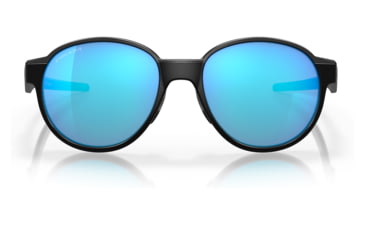 Image of Oakley OO4144 Coinflip Sunglasses - Mens, Matte Black Frame, Prizm Sapphire Lens, 53, OO4144-414402-53