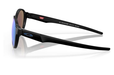 Image of Oakley OO4144 Coinflip Sunglasses - Men's, Matte Black Frame, Prizm Sapphire Lens, 53, OO4144-414402-53
