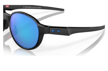 Image of Oakley OO4144 Coinflip Sunglasses - Mens, Matte Black Frame, Prizm Sapphire Lens, 53, OO4144-414402-53