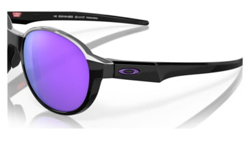 Image of Oakley OO4144 Coinflip Sunglasses - Men's, Polished Black Frame, Prizm Violet Lens, 53, OO4144-414406-53
