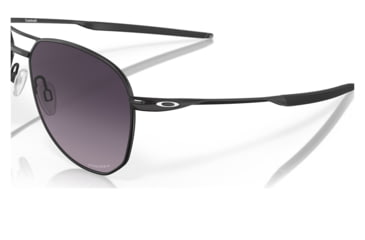 Image of Oakley OO4147 Contrail Sunglasses - Mens, Satin Black Frame, Prizm Grey Gradient Lens, 57, OO4147-414710-57