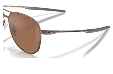 Image of Oakley OO4147 Contrail Sunglasses - Mens, Satin Toast Frame, Prizm Tungsten Polarized Lens, 57, OO4147-414706-57