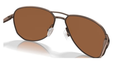Image of Oakley OO4147 Contrail Sunglasses - Mens, Satin Toast Frame, Prizm Tungsten Polarized Lens, 57, OO4147-414706-57