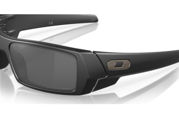 Image of Oakley OO9014 Gascan Sunglasses - Men's, Matte Black Frame, Black Iridium Polarized Lens, 12-856