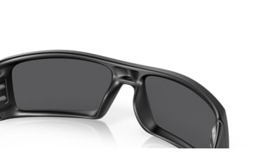 Image of Oakley OO9014 Gascan Sunglasses - Men's, Matte Black Frame, Black Iridium Polarized Lens, 12-856
