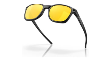 Image of Oakley OO9018 Ojector Sunglasses - Mens, Matte Black Frame, Prizm 24K Polarized Lens, 55, OO9018-901810-55