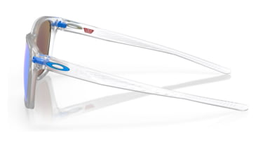 Image of Oakley OO9018 Ojector Sunglasses - Mens, Matte Clear Frame, Prizm Sapphire Lens, 55, OO9018-901811-55