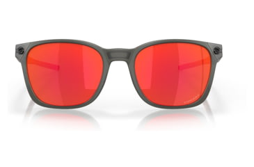 Image of Oakley OO9018 Ojector Sunglasses - Mens, Matte Grey Smoke Frame, Prizm Ruby Lens, 55, OO9018-901812-55