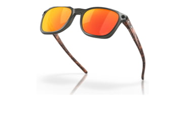 Image of Oakley OO9018 Ojector Sunglasses - Men's, Matte Grey Smoke Frame, Prizm Ruby Lens, 55, OO9018-901812-55