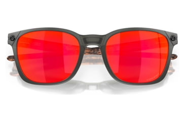 Image of Oakley OO9018 Ojector Sunglasses - Mens, Matte Grey Smoke Frame, Prizm Ruby Lens, 55, OO9018-901812-55