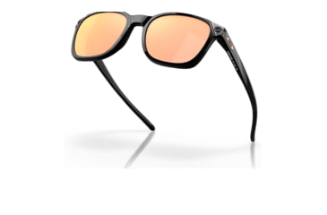 Image of Oakley OO9018 Ojector Sunglasses - Mens, Polished Black Frame, Prizm Rose Gold Polarized Lens, 55, OO9018-901806-55