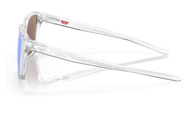 Image of Oakley OO9018 Ojector Sunglasses - Mens, Polished Clear Frame, Prizm Sapphire Lens, 55, OO9018-901802-55