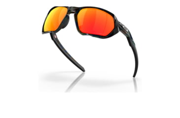 Image of Oakley OO9019A Plazma A Sunglasses - Men's, Dark Galaxy Frame, Prizm Ruby Lens, Asian Fit, 59, OO9019A-901919-59