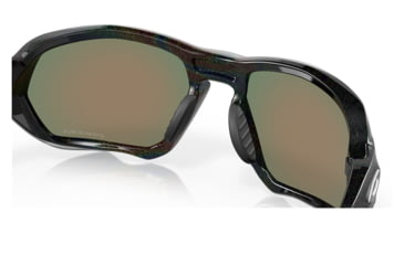 Image of Oakley OO9019A Plazma A Sunglasses - Mens, Dark Galaxy Frame, Prizm Ruby Lens, Asian Fit, 59, OO9019A-901919-59