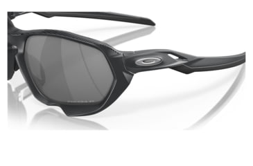 Image of Oakley OO9019A Plazma A Sunglasses - Mens, Hi Res Matte Carbon Frame, Prizm Black Polarized Lens, Asian Fit, 59, OO9019A-901908-59