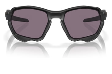 Image of Oakley OO9019A Plazma A Sunglasses - Men's, Matte Black Frame, Prizm Grey Lens, Asian Fit, 59, OO9019A-901901-59