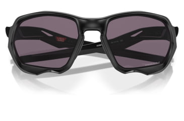 Image of Oakley OO9019A Plazma A Sunglasses - Mens, Matte Black Frame, Prizm Grey Lens, Asian Fit, 59, OO9019A-901901-59