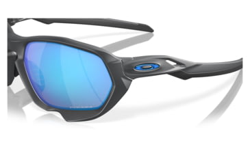 Image of Oakley OO9019A Plazma A Sunglasses - Mens, Matte Carbon Frame, Prizm Sapphire Lens, Asian Fit, 59, OO9019A-901905-59