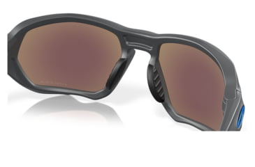 Image of Oakley OO9019A Plazma A Sunglasses - Mens, Matte Carbon Frame, Prizm Sapphire Lens, Asian Fit, 59, OO9019A-901905-59