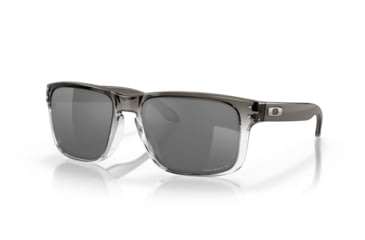 Image of Oakley OO9102 Holbrook Sunglasses, Dark Ink Fade Frame, Prizm Black Polarized Lens, 55, OO9102-9102O2-55